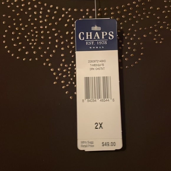 Brown Blouse from Chaps - Picture 2 of 4